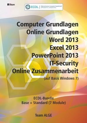 ECDL Komplett Bundle (7 Module) Office 2013 Windows 7