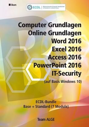 ECDL Komplett Bundle (7 Module) Office 2016, Windows 10