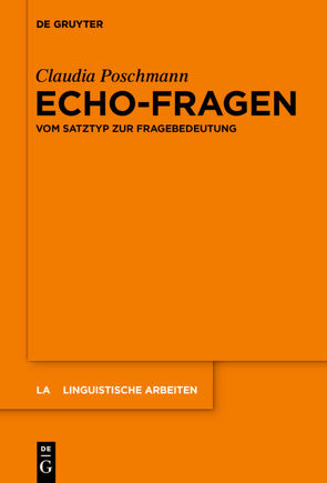 Echo-Fragen von Poschmann,  Claudia