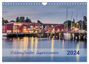 Eckernförder Impressionen (Wandkalender 2024 DIN A4 quer), CALVENDO Monatskalender von Kolfenbach,  Klaus