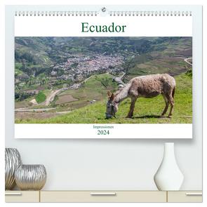 Ecuador – Impessionen (hochwertiger Premium Wandkalender 2024 DIN A2 quer), Kunstdruck in Hochglanz von pixs:sell,  pixs:sell