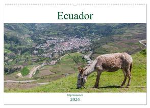 Ecuador – Impessionen (Wandkalender 2024 DIN A2 quer), CALVENDO Monatskalender von pixs:sell,  pixs:sell