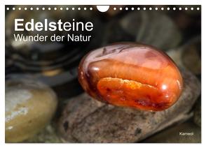 Edelsteine. Wunder der Natur (Wandkalender 2024 DIN A4 quer), CALVENDO Monatskalender von calmbacher,  Christiane