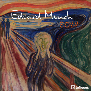 Edvard Munch 2022 – Wand-Kalender – Broschüren-Kalender – 30×30 – 30×60 geöffnet – Kunst-Kalender von Munch,  Edvard