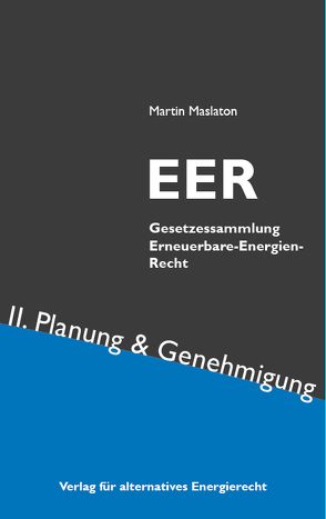 EER Erneuerbare-Energien-Recht Band II von Maslaton,  Martin