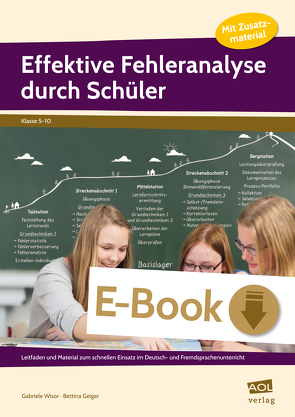 Effektive Fehleranalyse durch Schüler von Geiger,  Bettina, Wisor,  Gabriele