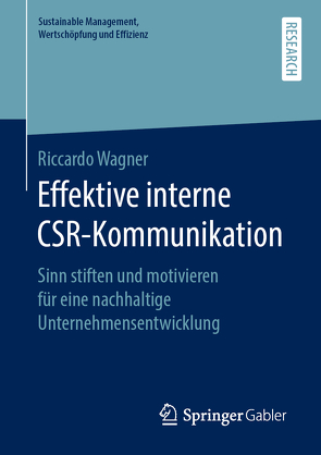 Effektive interne CSR-Kommunikation von Wagner,  Riccardo