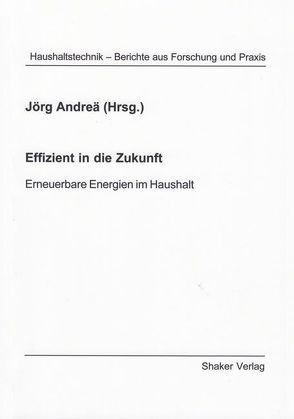 Effizient in die Zukunft von Andreä,  Jörg