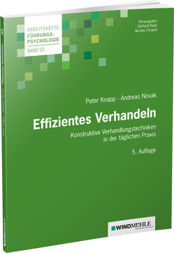 Effizientes Verhandeln von Crisand,  Nicolas, Knapp,  Peter, Novak,  Andreas, Raab,  Gerhard