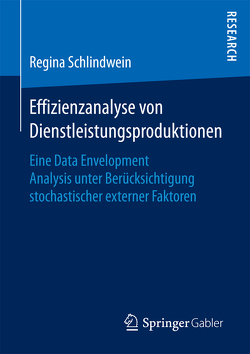 Effizienzanalyse von Dienstleistungsproduktionen von Schlindwein,  Regina