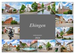 Ehingen Impressionen (Wandkalender 2024 DIN A3 quer), CALVENDO Monatskalender von Meutzner,  Dirk