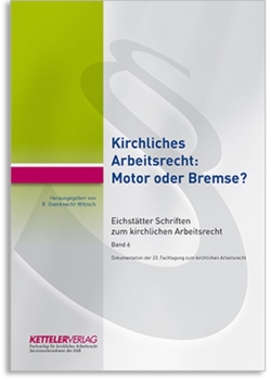 Eichstätter Schriften zum kirchlichen Arbeitsrecht 2020 von Oxenknecht-Witzsch,  Renate