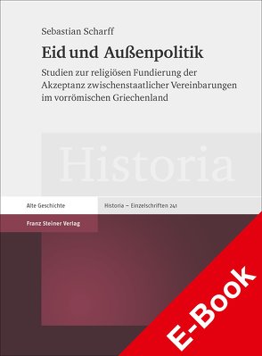 Eid und Außenpolitik von Scharff,  Sebastian