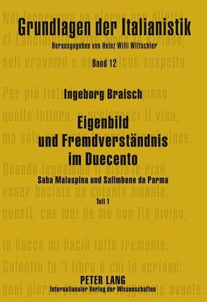 Eigenbild und Fremdverständnis im Duecento von Braisch,  Ingeborg