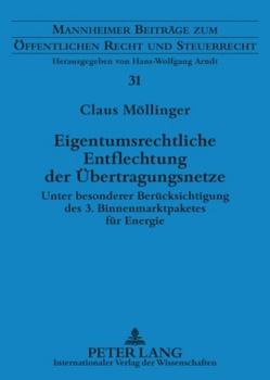 Eigentumsrechtliche Entflechtung der Übertragungsnetze von Möllinger,  Claus