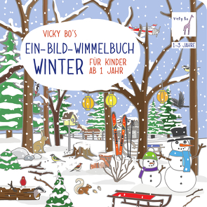 Ein-Bild-Wimmelbuch Winter ab 1 Jahr