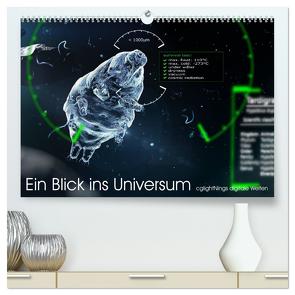 Ein Blick ins Universum – cglightNings digitale Welten (hochwertiger Premium Wandkalender 2024 DIN A2 quer), Kunstdruck in Hochglanz von Winkler - cglightNing,  Stefanie