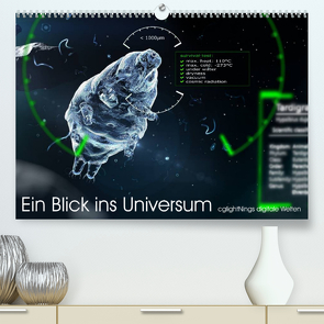 Ein Blick ins Universum – cglightNings digitale Welten (Premium, hochwertiger DIN A2 Wandkalender 2022, Kunstdruck in Hochglanz) von Winkler - cglightNing,  Stefanie