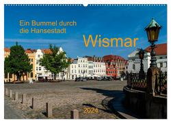 Ein Bummel durch die Hansestadt Wismar (Wandkalender 2024 DIN A2 quer), CALVENDO Monatskalender von Pompsch,  Heinz