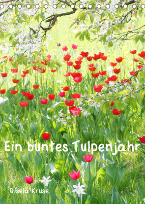 Ein buntes Tulpenjahr (Tischkalender 2022 DIN A5 hoch) von Kruse,  Gisela