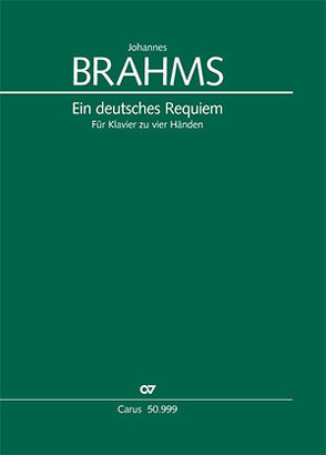 Ein deutsches Requiem (Klavierauszug) von Brahms,  Johannes