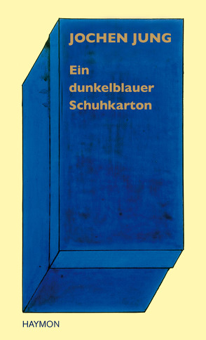 Ein dunkelblauer Schuhkarton von Jung,  Jochen