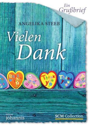 Ein Grußbrief – Vielen Dank! – 5 Stück von Steeb,  Angelika