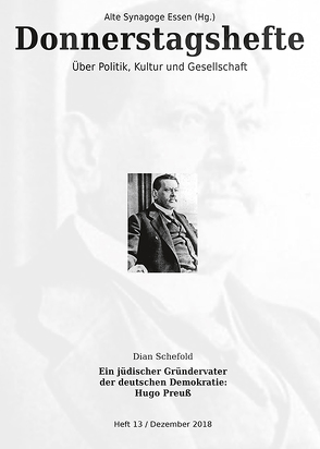 Ein jüdischer Gründervater der deutschen Demokratie von Schefold,  Dian