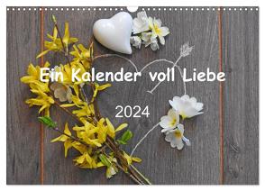 Ein Kalender voll Liebe (Wandkalender 2024 DIN A3 quer), CALVENDO Monatskalender von Vier,  Bettina