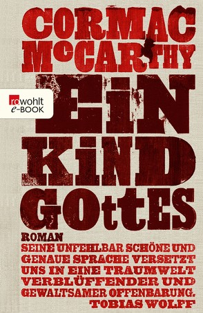 Ein Kind Gottes von McCarthy,  Cormac, Stingl,  Nikolaus