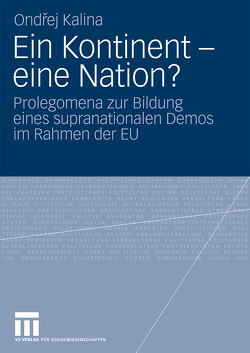 Ein Kontinent – eine Nation? von Kalina,  Ondrej