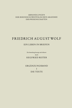 Ein Leben in Briefen von Reiter,  Siegfried