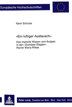 «Ein luftiger Austausch» von Schulze,  Karin