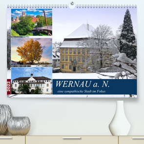 Ein neues Jahr in Wernau (Premium, hochwertiger DIN A2 Wandkalender 2022, Kunstdruck in Hochglanz) von Huschka,  Klaus-Peter