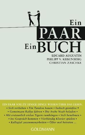 Ein Paar. Ein Buch von Augustin,  Eduard, Keisenberg,  Philipp von