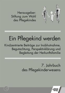 Ein Pflegekind werden. 7. Jahrbuch des Pflegekinderwesens von Stiftung Zum Wohl des Pflegekindes