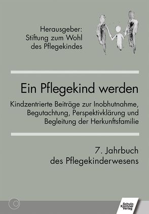 Ein Pflegekind werden. 7. Jahrbuch des Pflegekinderwesens von Stiftung Zum Wohl des Pflegekindes