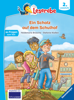 Ein Schatz auf dem Schulhof – Leserabe ab 2. Klasse – Erstlesebuch für Kinder ab 7 Jahren von Brosche,  Heidemarie, Klaßen,  Stefanie