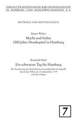 Ein schwarzer Tag für Hamburg. Macht und Gebet von Pabel,  Reinhold, Wätjer,  Jürgen