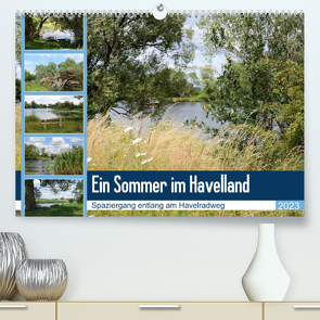 Ein Sommer im Havelland – Spaziergang entlang am Havelradweg (Premium, hochwertiger DIN A2 Wandkalender 2023, Kunstdruck in Hochglanz) von Frost,  Anja