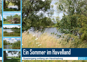 Ein Sommer im Havelland – Spaziergang entlang am Havelradweg (Wandkalender 2021 DIN A2 quer) von Frost,  Anja