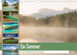 Ein Sommer in den Bayerischen Alpen (Wandkalender 2023 DIN A4 quer) von Wasilewski,  Martin