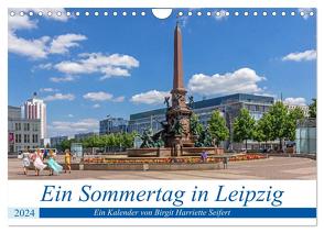 Ein Sommertag in Leipzig (Wandkalender 2024 DIN A4 quer), CALVENDO Monatskalender von Harriette Seifert,  Birgit