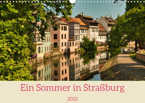 Ein Sommertag in Straßburg (Wandkalender 2023 DIN A3 quer) von Meisenzahl,  Jessica