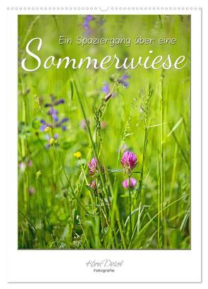 Ein Spaziergang über eine Sommerwiese (Wandkalender 2024 DIN A2 hoch), CALVENDO Monatskalender von Dietzel,  Karin