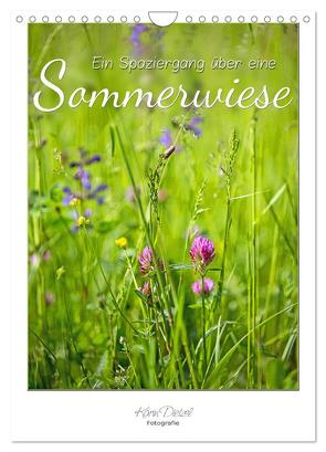 Ein Spaziergang über eine Sommerwiese (Wandkalender 2024 DIN A4 hoch), CALVENDO Monatskalender von Dietzel,  Karin