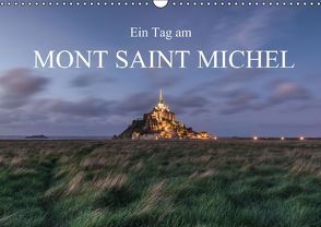 Ein Tag am Mont Saint Michel (Wandkalender immerwährend DIN A3 quer) von photography,  romanburri