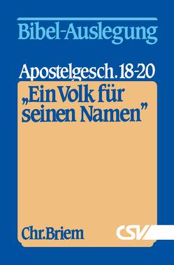 Ein Volk für seinen Namen von Briem,  Christian