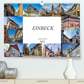 Einbeck Impressionen (Premium, hochwertiger DIN A2 Wandkalender 2022, Kunstdruck in Hochglanz) von Meutzner,  Dirk