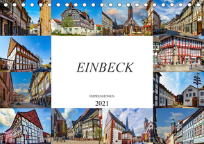 Einbeck Impressionen (Tischkalender 2021 DIN A5 quer) von Meutzner,  Dirk